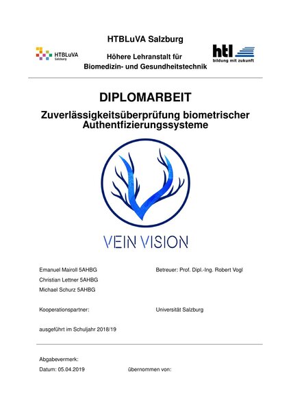 Diplomarbeit preview